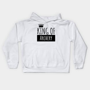 King of archery Kids Hoodie